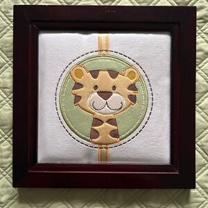 Framed Jungle Animal Wall Art